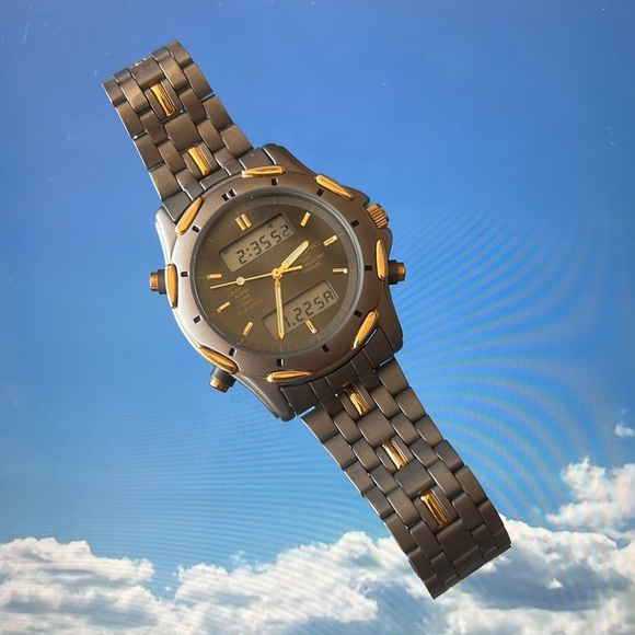 Tempic Titanium Analogue/Digital Watch - Picture 3 of 15